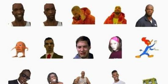 Imagem do grupo de WhatsApp Figurinhas para todos