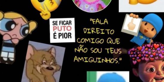 Imagem do grupo de WhatsApp Figurinhas 😜