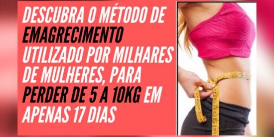 Imagem do grupo de WhatsApp Método de emagrecimento