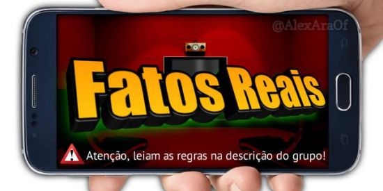 Imagem do grupo de WhatsApp FATOS REAIS ⚠