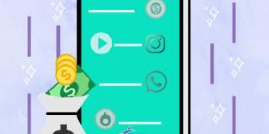 Imagem do grupo de WhatsApp Dinheiro somente com o celular