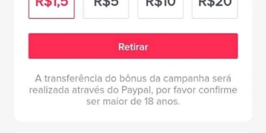 Imagem do grupo de WhatsApp GANHAR DINHEIRO DE FORMA FACIL NO TIK TOK