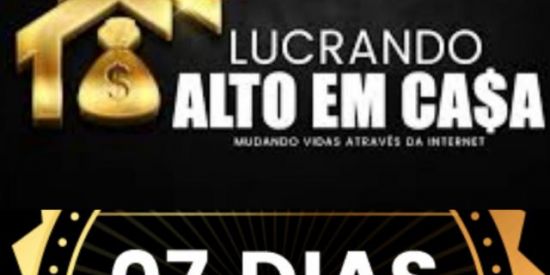 Imagem do grupo de WhatsApp LUCRANDO ALTO EM CASA 🚀💵