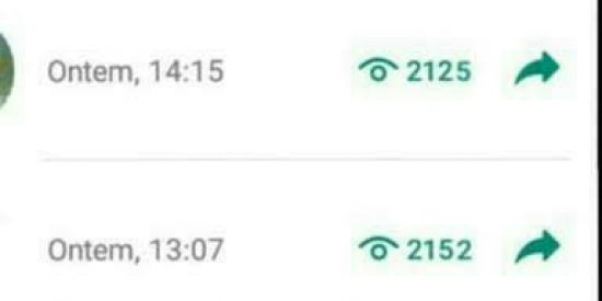 Imagem do grupo de WhatsApp Divulgação