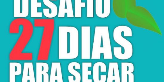 Imagem do grupo de WhatsApp #Desafio 27 dias para secar