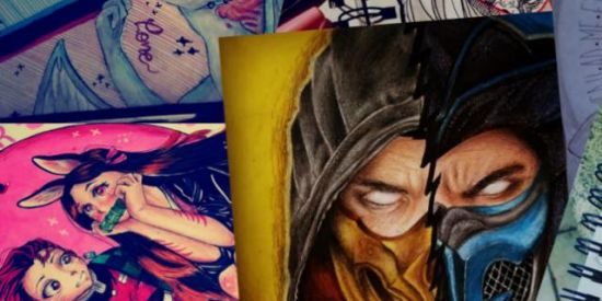 Imagem do grupo de WhatsApp Let's Draw!