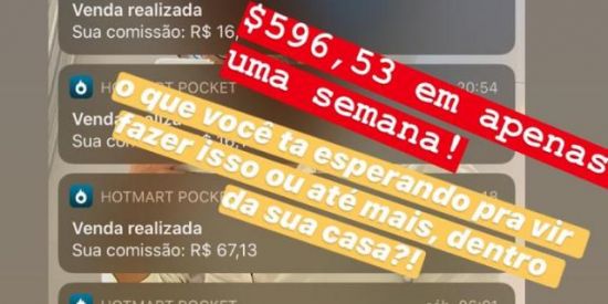 Imagem do grupo de WhatsApp Renda extra