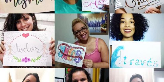 Imagem do grupo de WhatsApp Lettering por amor