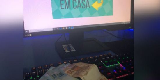 Imagem do grupo de WhatsApp Ganhe dinheiro em casa