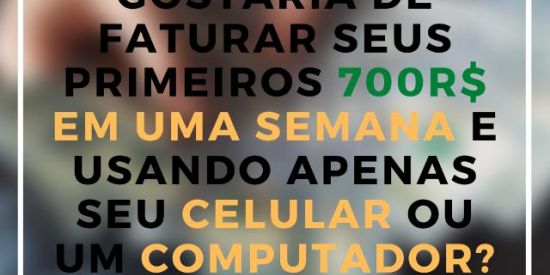 Imagem do grupo de WhatsApp Faça Dinheiro Agora 🔥💰💵