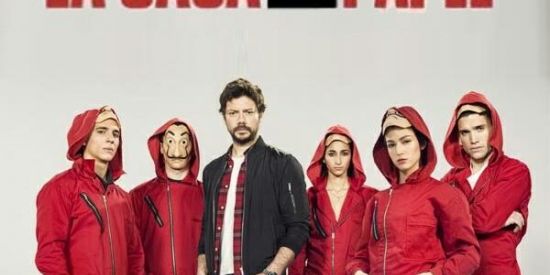 Imagem do grupo de WhatsApp Lá casa de papel