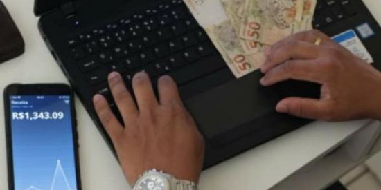 Imagem do grupo de WhatsApp Lucrando na internet