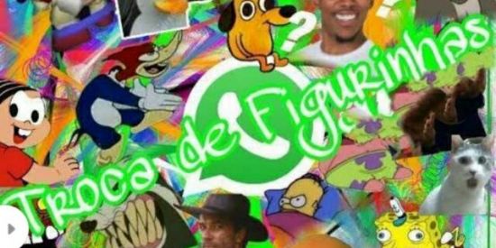 Imagem do grupo de WhatsApp So figurinhas