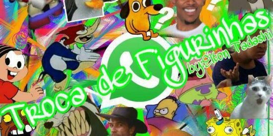 Imagem do grupo de WhatsApp Grupo de figurinhas
