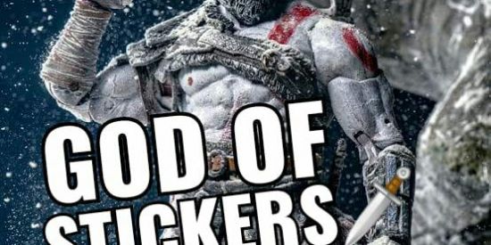 Imagem do grupo de WhatsApp GOD OF STICKERS