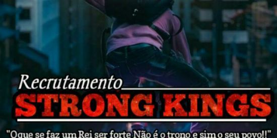 Imagem do grupo de WhatsApp recrutamento Strong kings