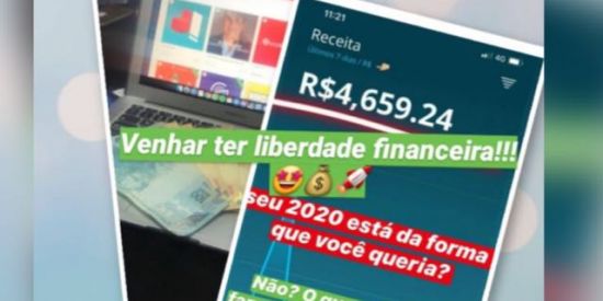 Imagem do grupo de WhatsApp Liberdade financeira