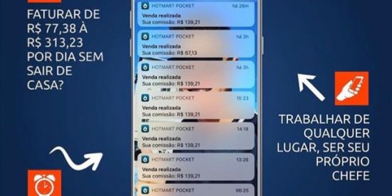 Imagem do grupo de WhatsApp TRABALHE PELA INTERNET