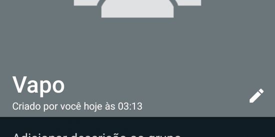 Imagem do grupo de WhatsApp Vapoo
