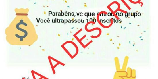 Imagem do grupo de WhatsApp Divulgacao de canais