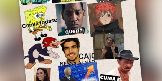 Imagem do grupo de WhatsApp Figurinhas