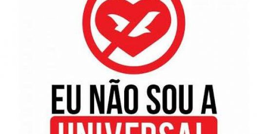 Imagem do grupo de WhatsApp Eu não sou a universal.