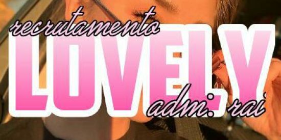 Imagem do grupo de WhatsApp RECRUTAMENTO LYS💕