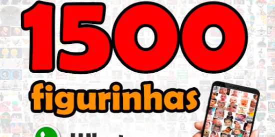 Imagem do grupo de WhatsApp Central de Figurinhas + de 1500