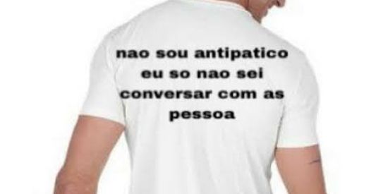 Imagem do grupo de WhatsApp Não sabemos conversar