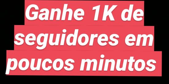 Imagem do grupo de WhatsApp Ganhar seguidores