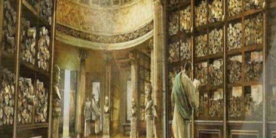 Imagem do grupo de WhatsApp Biblioteca de Alexandria