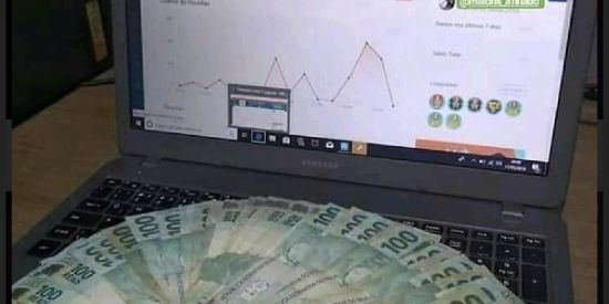 Imagem do grupo de WhatsApp Trabalhe em Casa 💸🤑