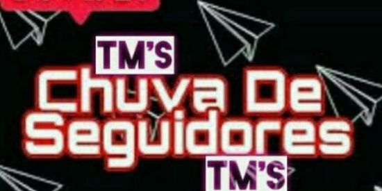 Imagem do grupo de WhatsApp Chuva de seguidores 🔥