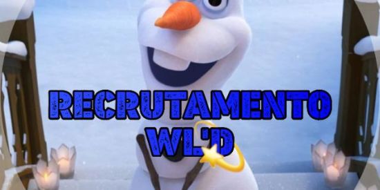 Imagem do grupo de WhatsApp RECRUTAMENTO OLAF☃️💫