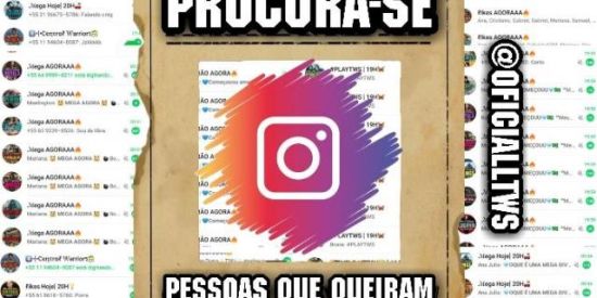 Imagem do grupo de WhatsApp RECRUTAMENTO THE WARRIORS