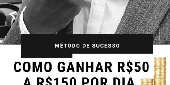 Imagem do grupo de WhatsApp Como ganhar R$50 a R$150 POR DIA