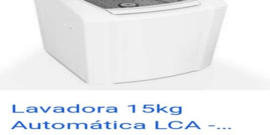 Imagem do grupo de WhatsApp Lavadora Brastemp 15kg