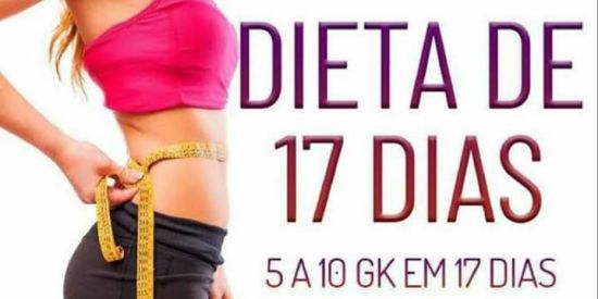 Imagem do grupo de WhatsApp Dieta de 17 Dias