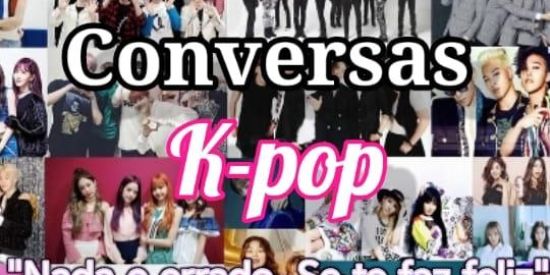 Imagem do grupo de WhatsApp ◕‿◕ ◇Conversas K-pop◇