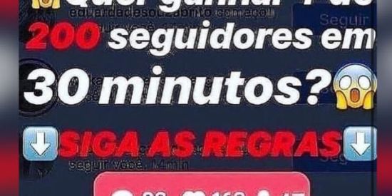Imagem do grupo de WhatsApp PROJETO SEGUIDORES 10K