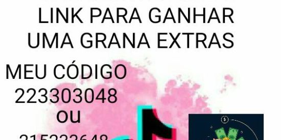 Imagem do grupo de WhatsApp CÓDIGO DO TIK TOK