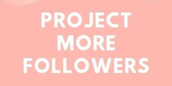 Imagem do grupo de WhatsApp project more followers
