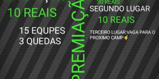 Imagem do grupo de WhatsApp PRE ISCRIÇÃO CAMP