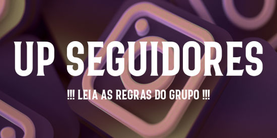 Imagem do grupo de WhatsApp UP Seguidores ativos! (grupo novo)
