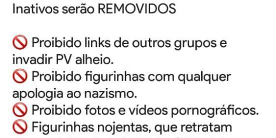 Imagem do grupo de WhatsApp Figurinhas brasil🇧🇷