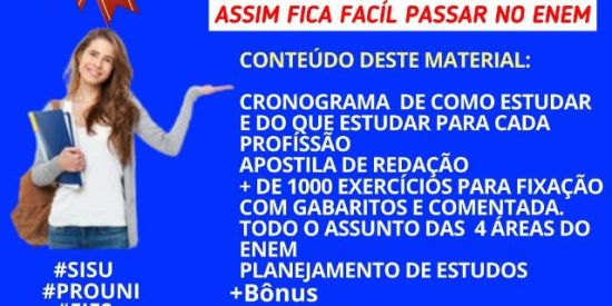 Imagem do grupo de WhatsApp Preparatório Enem✏️📒🖍️😱