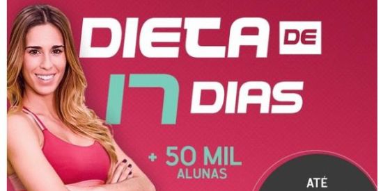 Imagem do grupo de WhatsApp DIETA EM 17 DIAS!!!