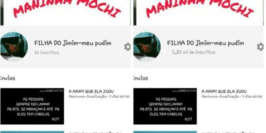 Imagem do grupo de WhatsApp AJUDE A META 1K SUBS😍🤩