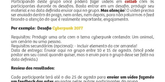 Imagem do grupo de WhatsApp <- Leia - YT Art Collab 🇧🇷