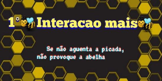 Imagem do grupo de WhatsApp 1°🐝Interação mais🐝